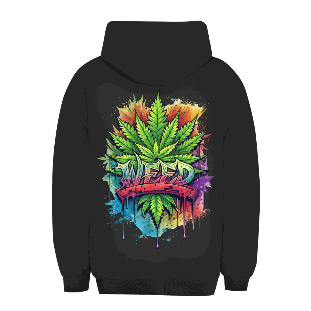 Unisex Oversize Hoodie - Weed Art | Division420®