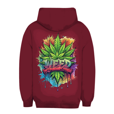 Unisex Oversize Hoodie - Weed Art | Division420®