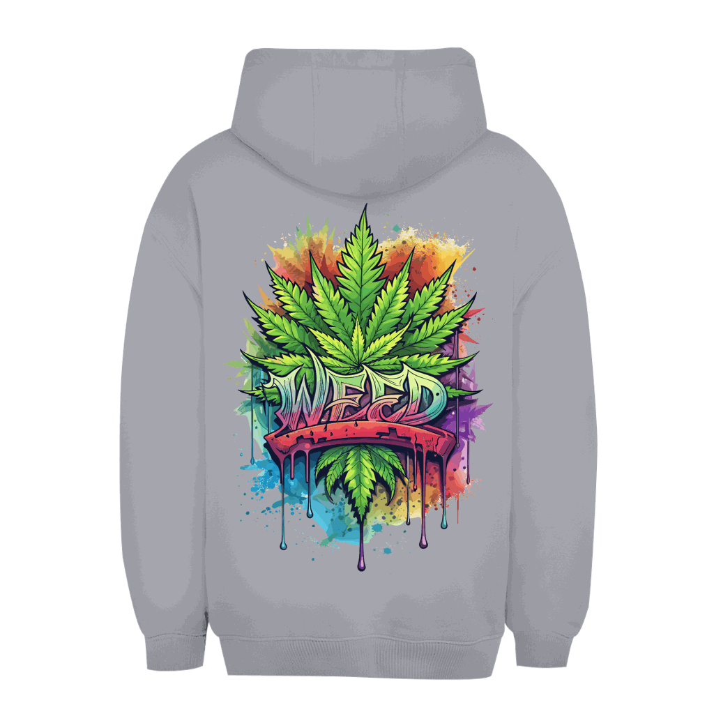 Unisex Oversize Hoodie - Weed Art | Division420®