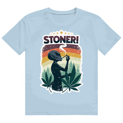 Heavy Cotton T-Shirt - Alien Stoner | Division420®