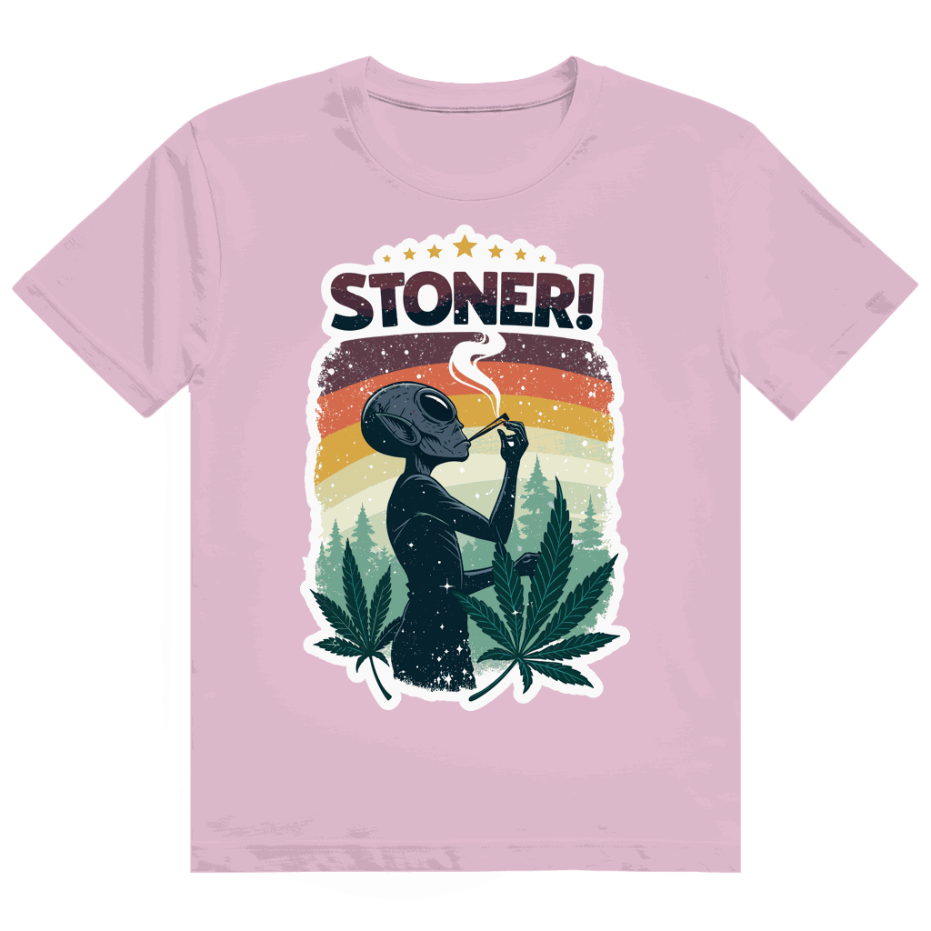 Heavy Cotton T-Shirt - Alien Stoner | Division420®