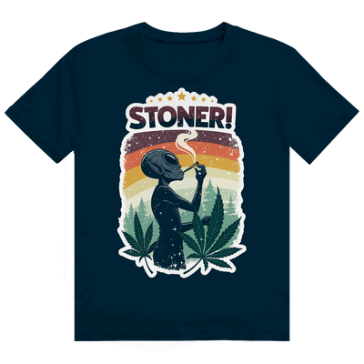 Heavy Cotton T-Shirt - Alien Stoner | Division420®