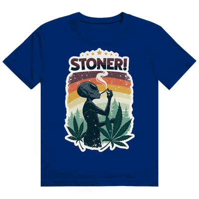 Heavy Cotton T-Shirt - Alien Stoner | Division420®