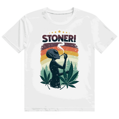 Heavy Cotton T-Shirt - Alien Stoner | Division420®