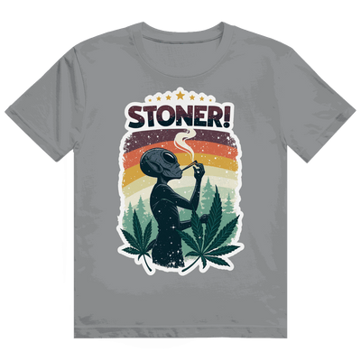 Heavy Cotton T-Shirt - Alien Stoner | Division420®