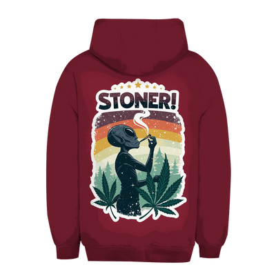 Unisex Oversize Hoodie - Alien Stoner | Division420®