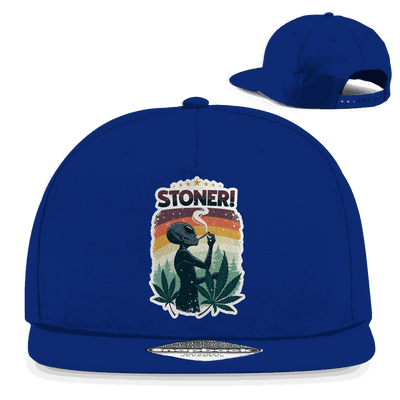 Snapback Rapper Cap - Alien Stoner | Division420®