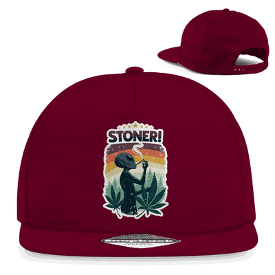 Snapback Rapper Cap - Alien Stoner | Division420®