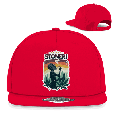 Snapback Rapper Cap - Alien Stoner | Division420®