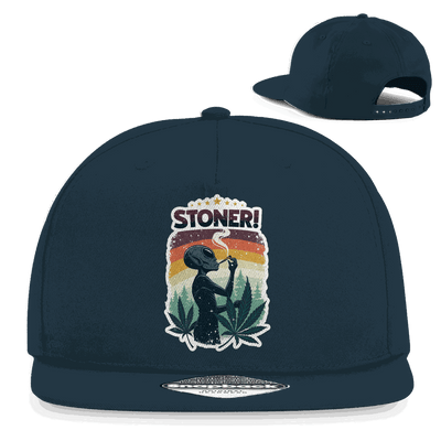 Snapback Rapper Cap - Alien Stoner | Division420®