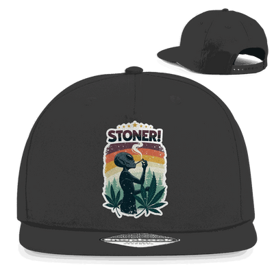 Snapback Rapper Cap - Alien Stoner | Division420®