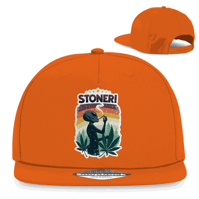 Snapback Rapper Cap - Alien Stoner | Division420®