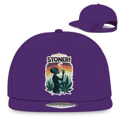 Snapback Rapper Cap - Alien Stoner | Division420®