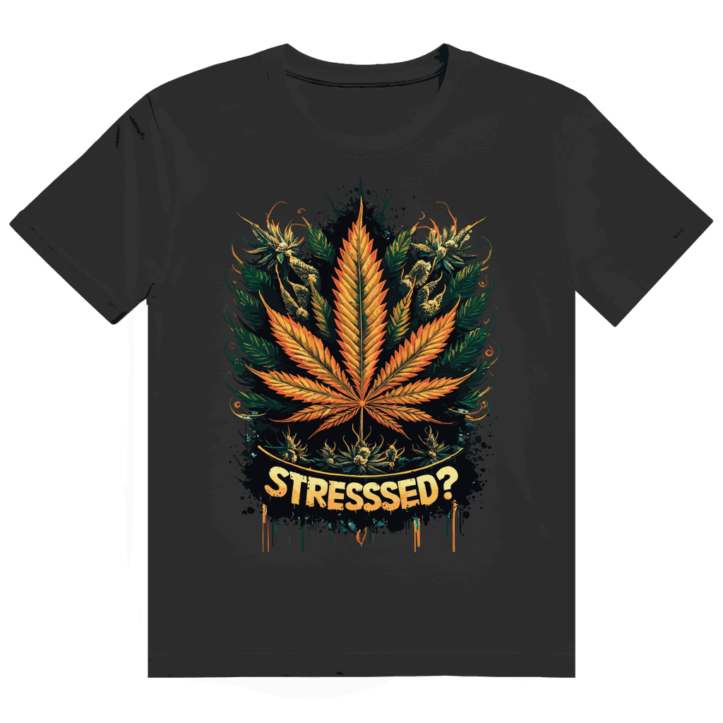 Heavy Cotton T-Shirt - Stresssed? | Division420®
