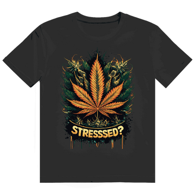 Heavy Cotton T-Shirt - Stresssed? | Division420®
