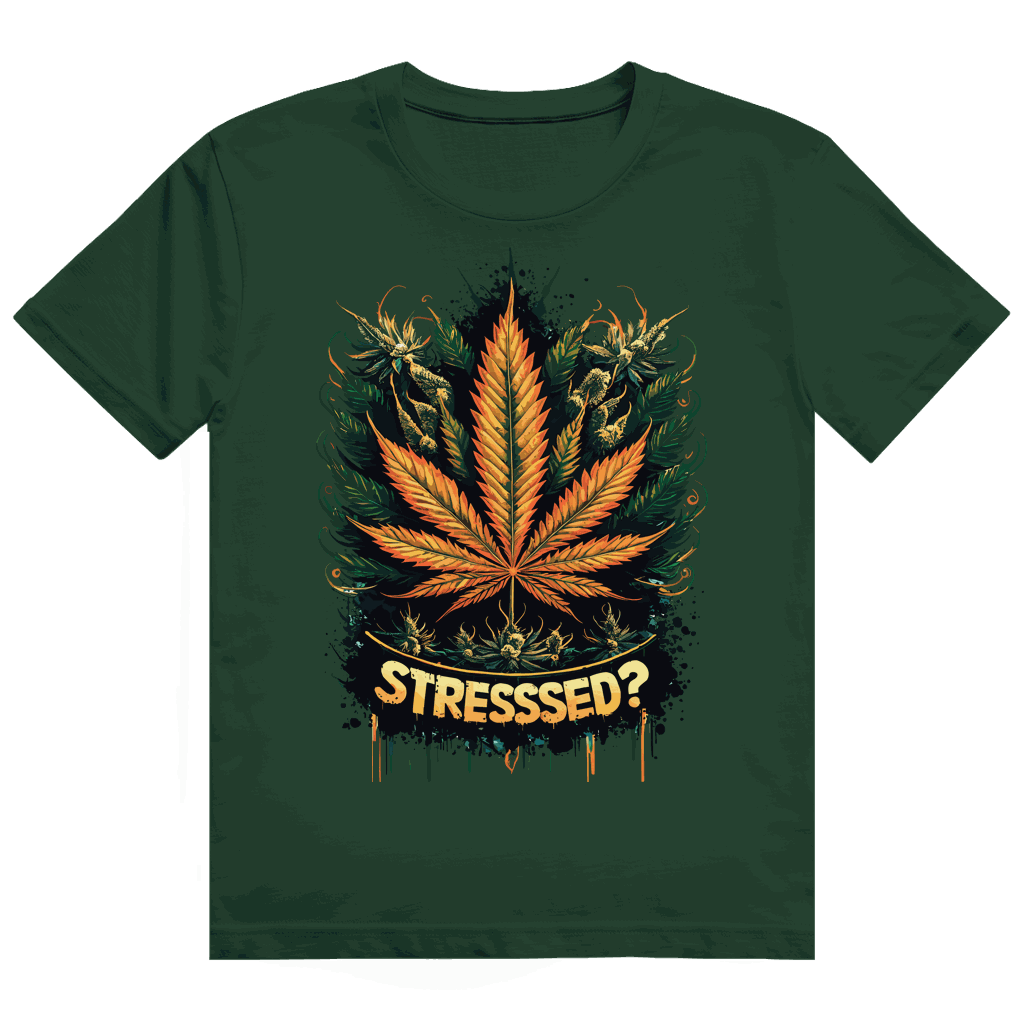 Heavy Cotton T-Shirt - Stresssed? | Division420®