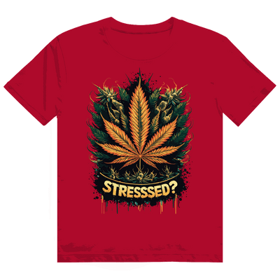 Heavy Cotton T-Shirt - Stresssed? | Division420®