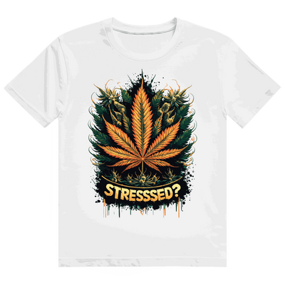 Heavy Cotton T-Shirt - Stresssed? | Division420®