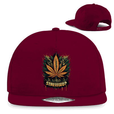 Snapback Rapper Cap - Stresssed? | Division420®