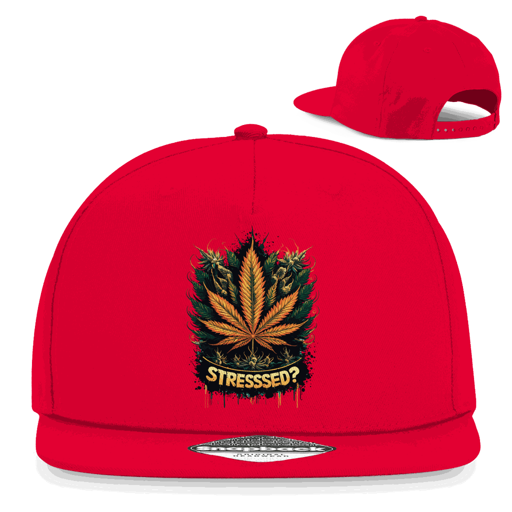 Snapback Rapper Cap - Stresssed? | Division420®
