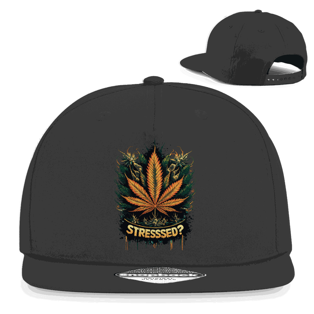 Snapback Rapper Cap - Stresssed? | Division420®