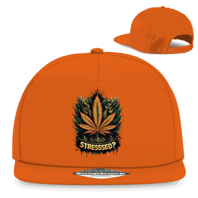 Snapback Rapper Cap - Stresssed? | Division420®