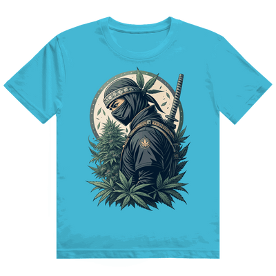 Division420 Heavy Cotton T-Shirt Weed Ninja Streetstyle Baumwolle unisex nachhaltig