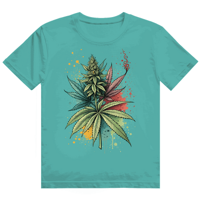 Heavy Cotton T-Shirt - Strain Art Print | Division420®