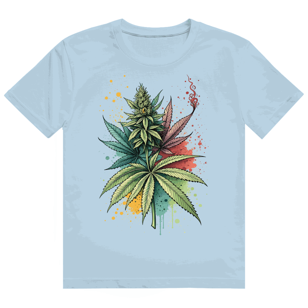 Heavy Cotton T-Shirt - Strain Art Print | Division420®