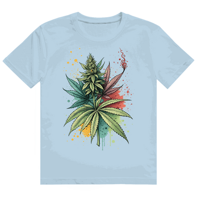 Heavy Cotton T-Shirt - Strain Art Print | Division420®
