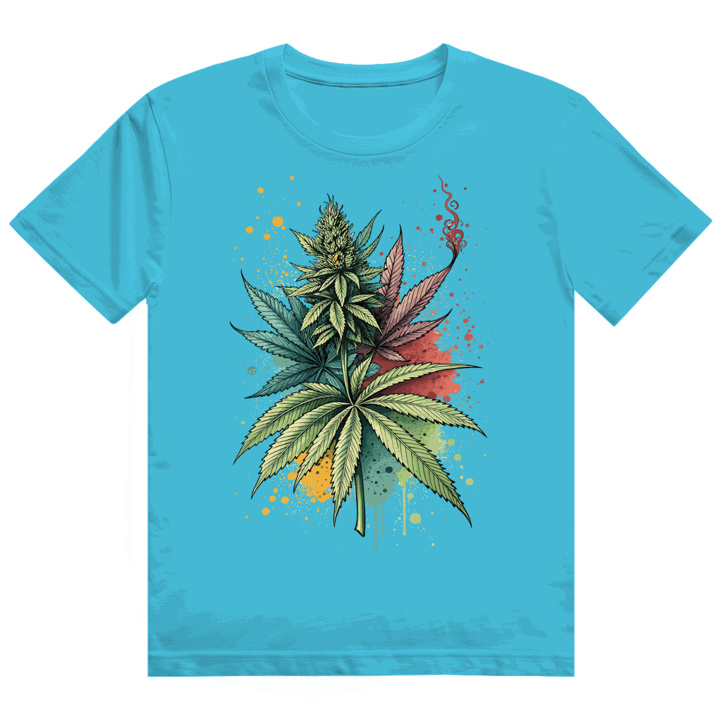 Heavy Cotton T-Shirt - Strain Art Print | Division420®