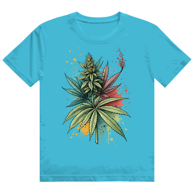 Heavy Cotton T-Shirt - Strain Art Print | Division420®