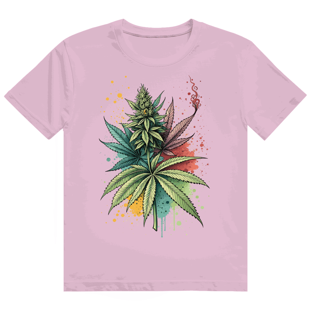 Heavy Cotton T-Shirt - Strain Art Print | Division420®