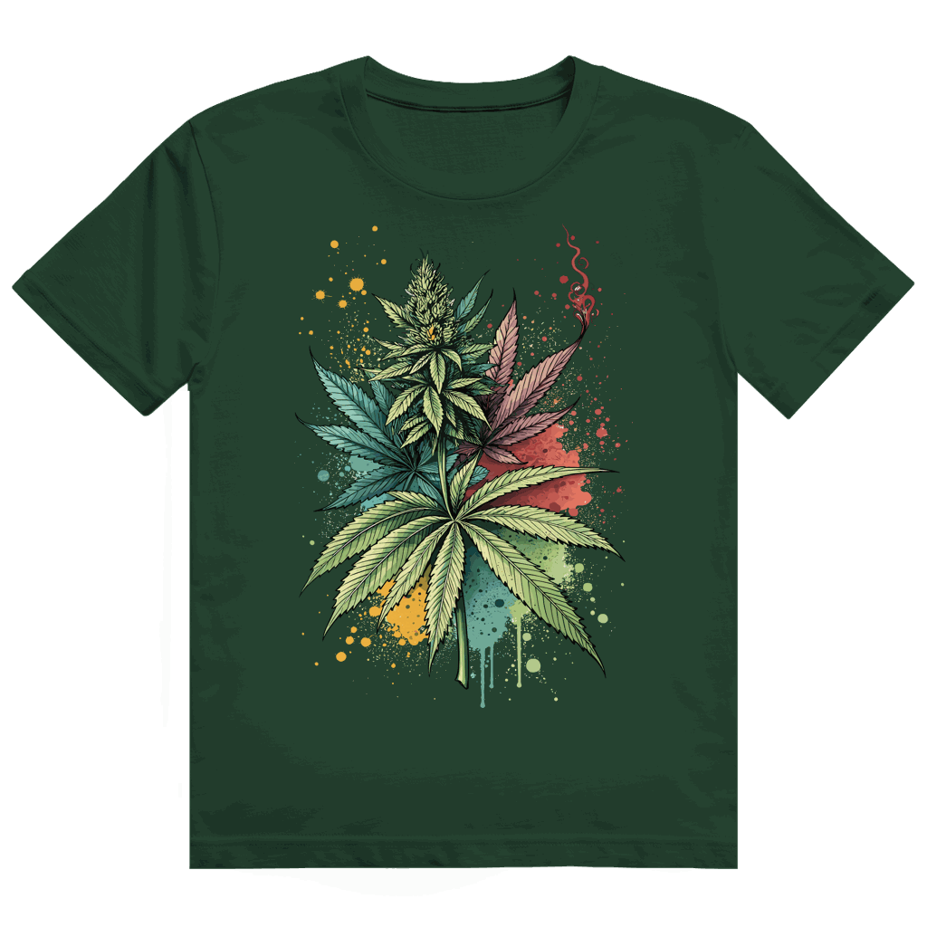 Heavy Cotton T-Shirt - Strain Art Print | Division420®