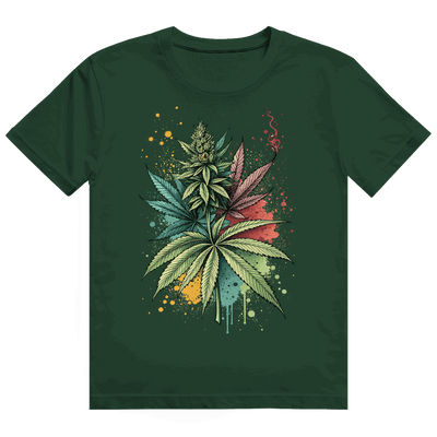 Heavy Cotton T-Shirt - Strain Art Print | Division420®