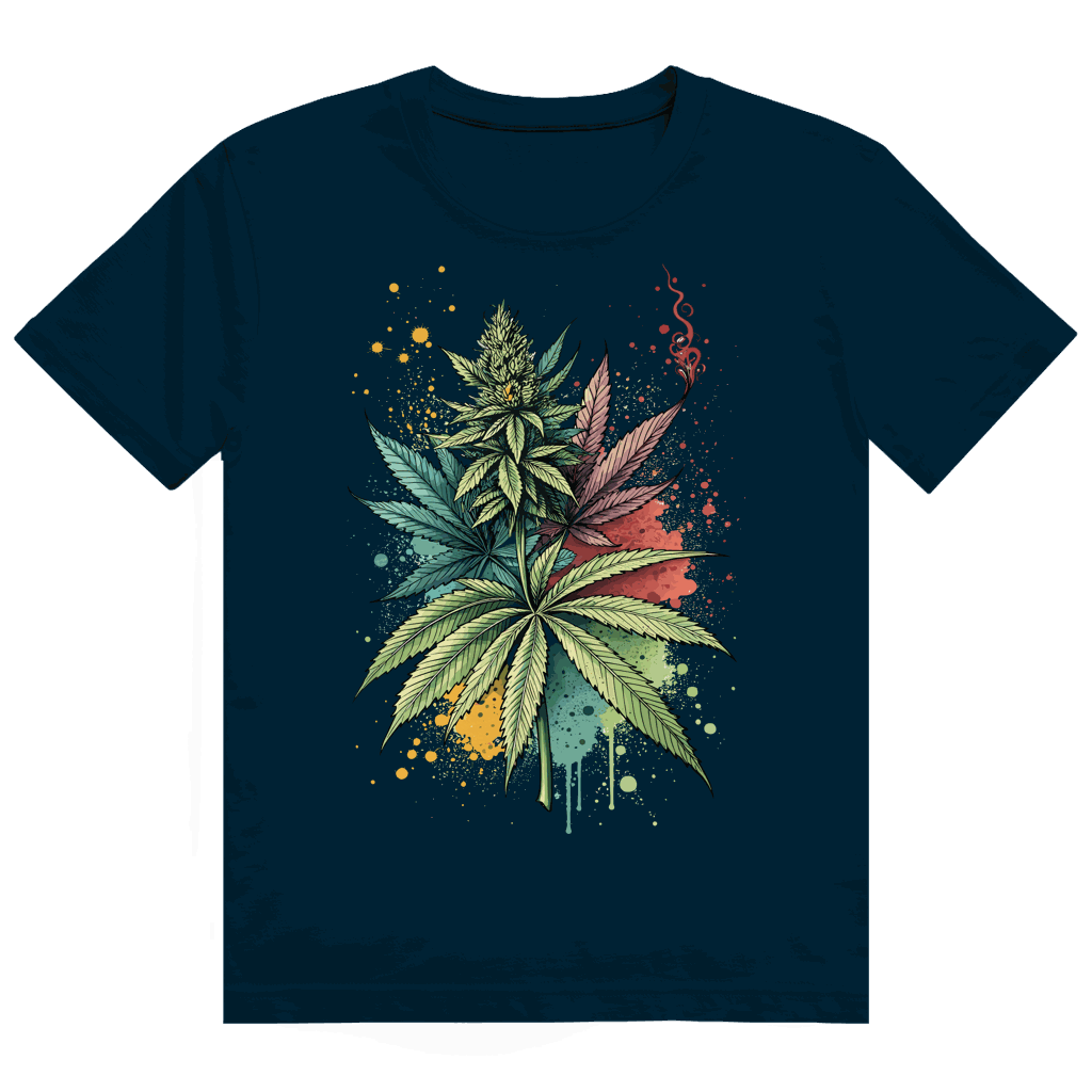 Heavy Cotton T-Shirt - Strain Art Print | Division420®
