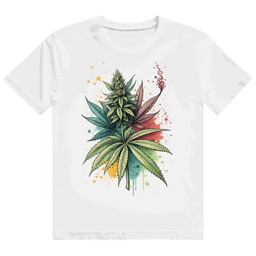 Heavy Cotton T-Shirt - Strain Art Print | Division420®