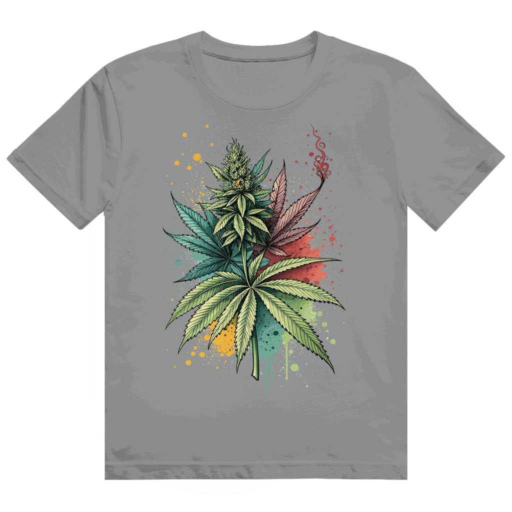 Heavy Cotton T-Shirt - Strain Art Print | Division420®