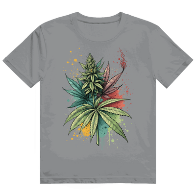 Heavy Cotton T-Shirt - Strain Art Print | Division420®