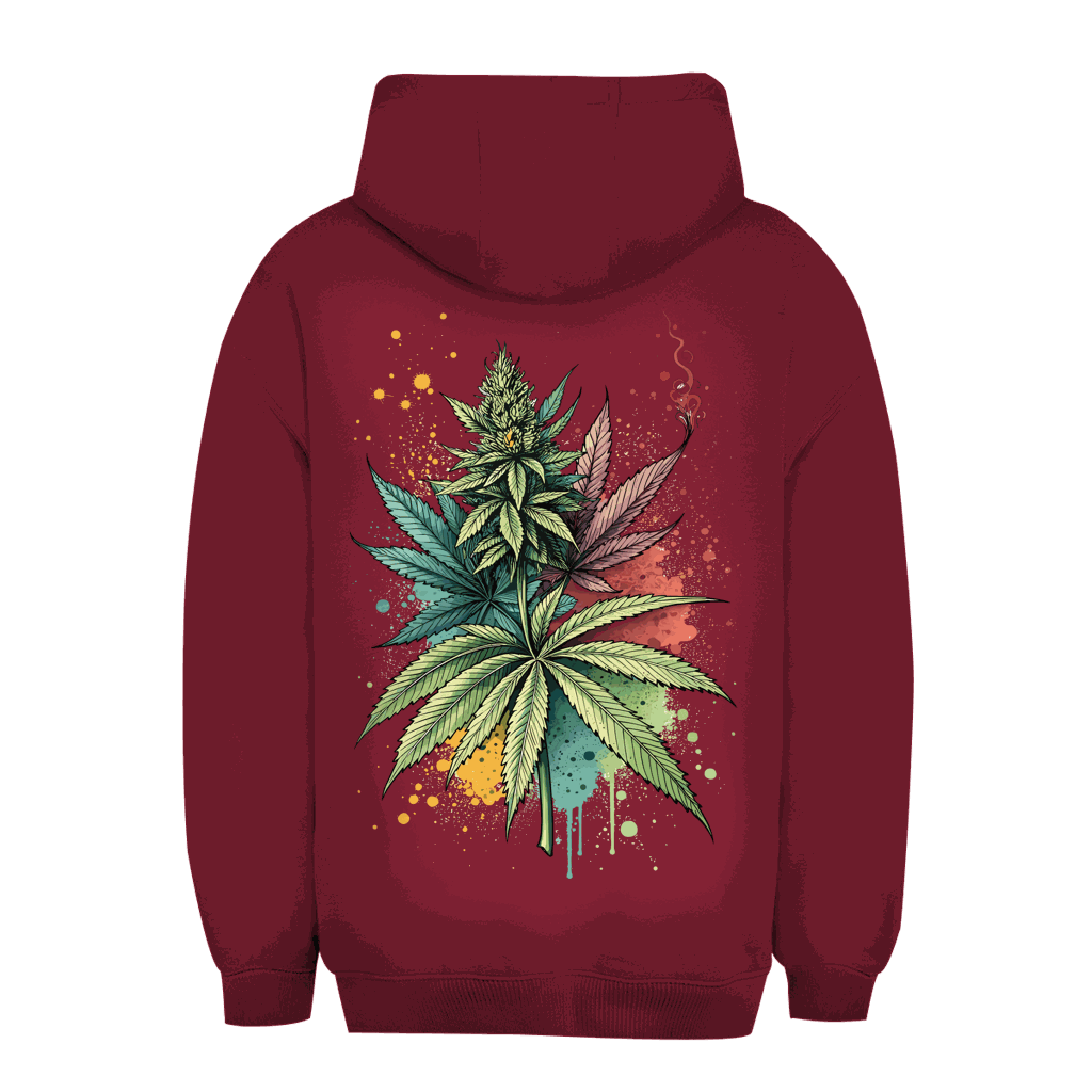 Unisex Oversize Hoodie - Strain Art Print | Division420®