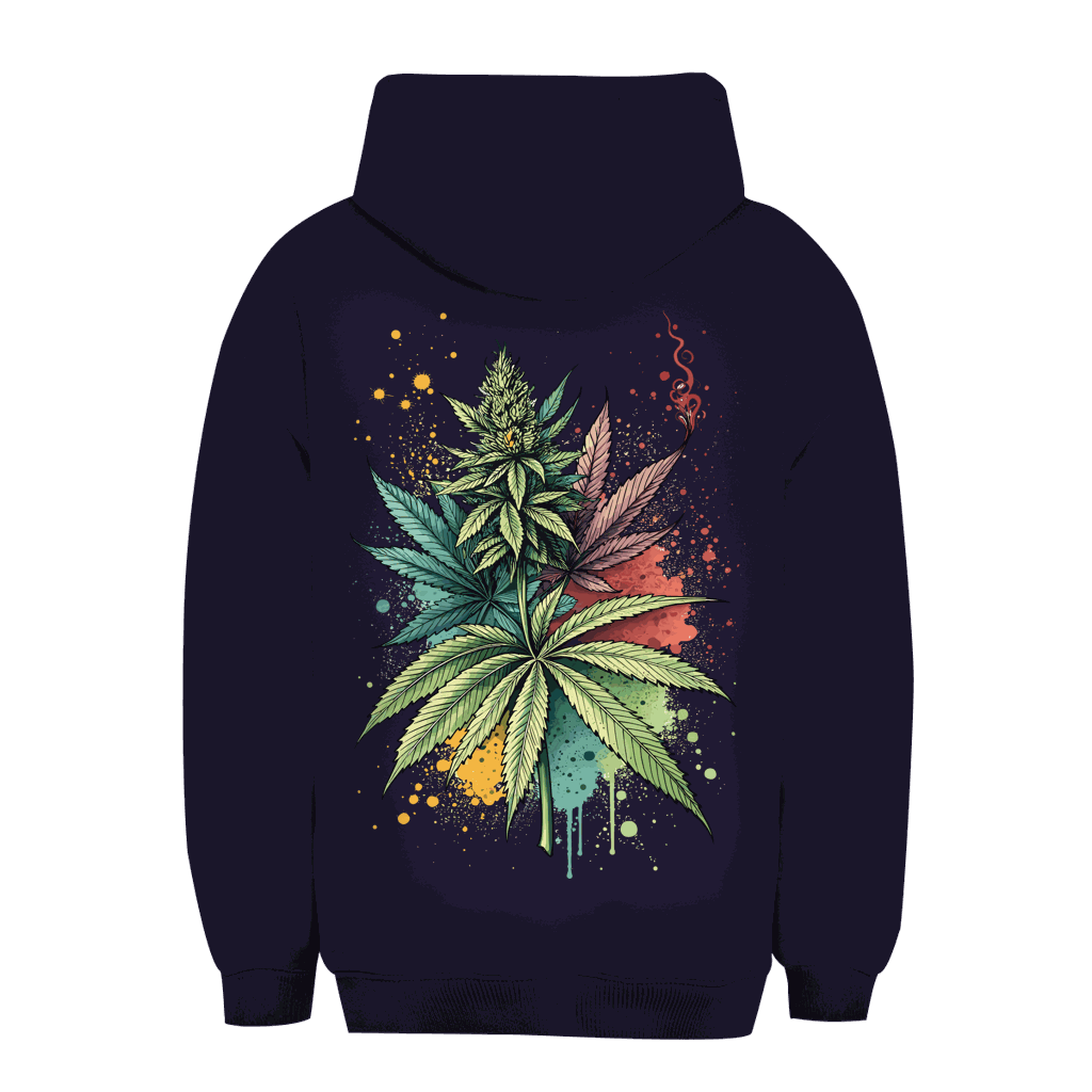 Unisex Oversize Hoodie - Strain Art Print | Division420®