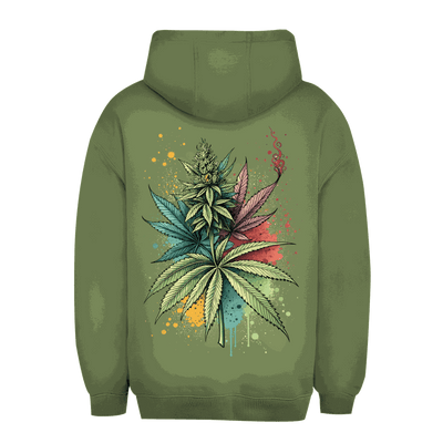 Unisex Oversize Hoodie - Strain Art Print | Division420®