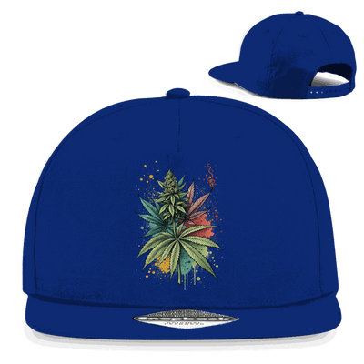 Snapback Rapper Cap - Strain Art Print | Division420®