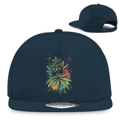 Snapback Rapper Cap - Strain Art Print | Division420®