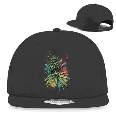 Snapback Rapper Cap - Strain Art Print | Division420®