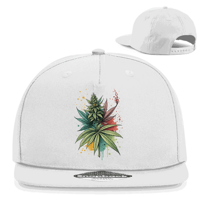 Snapback Rapper Cap - Strain Art Print | Division420®