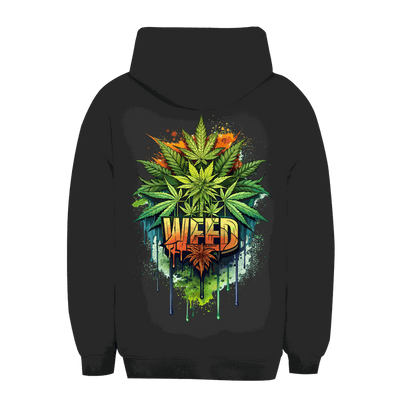 Unisex Oversize Hoodie - Weed Print Art | Division420®