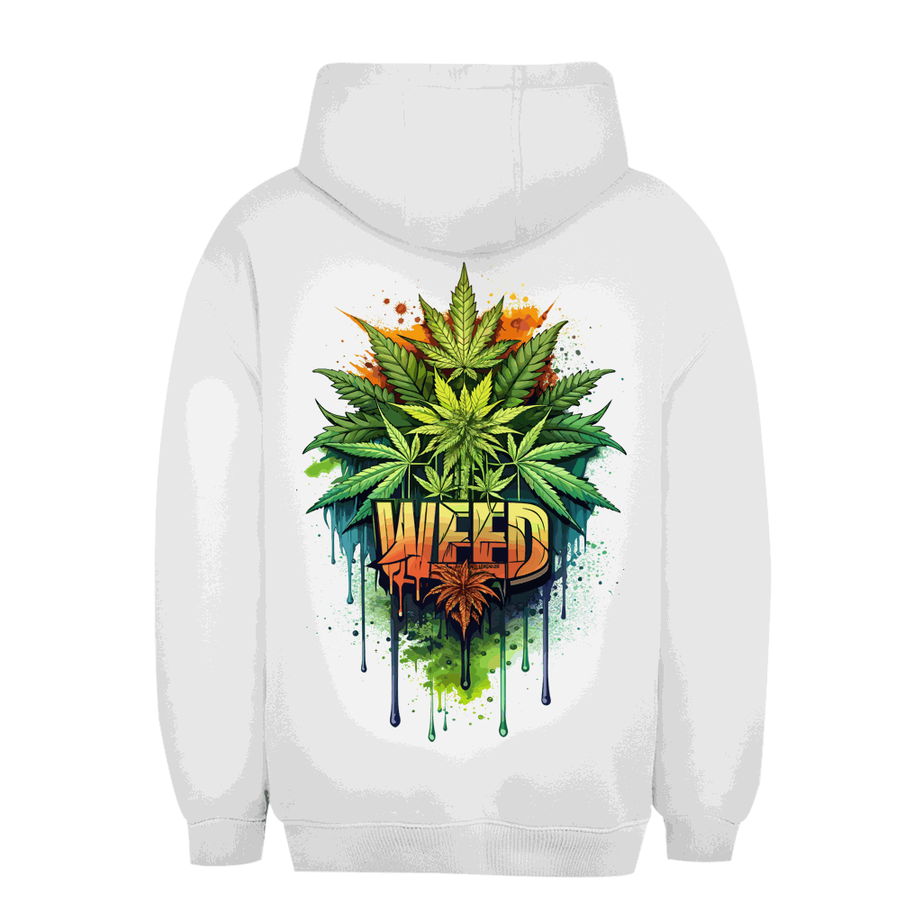 Unisex Oversize Hoodie - Weed Print Art | Division420®