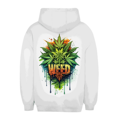 Unisex Oversize Hoodie - Weed Print Art | Division420®
