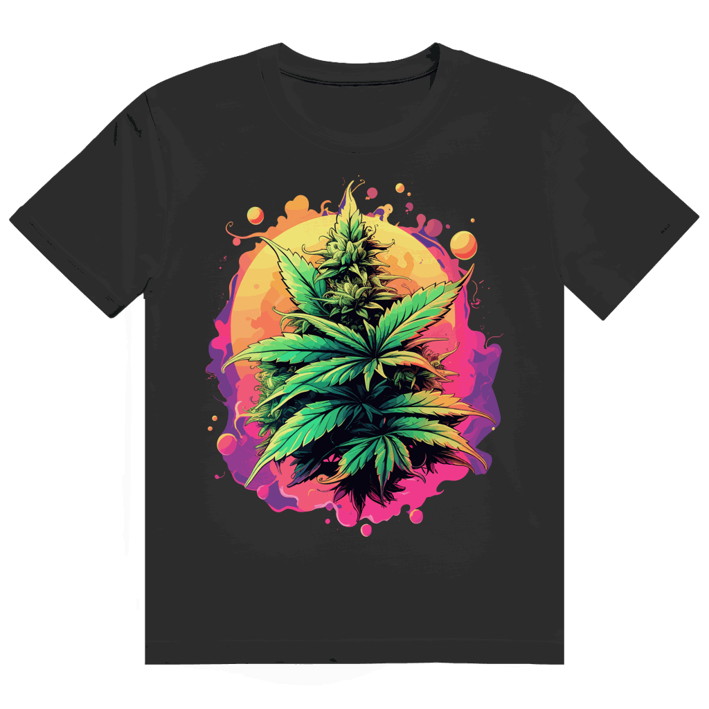 Heavy Cotton T-Shirt - Strain Print Art | Division420®